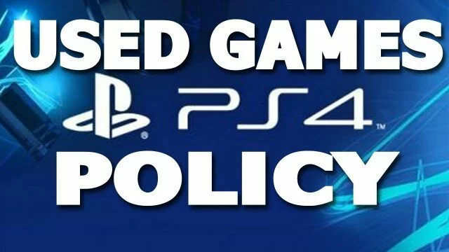 Playstation 4 Used Games Fee?