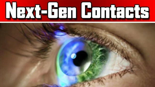 Next-Gen Contact Lenses for TV / Augmented Reality