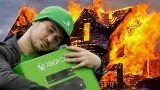 Man Risks Life to Save Xbox