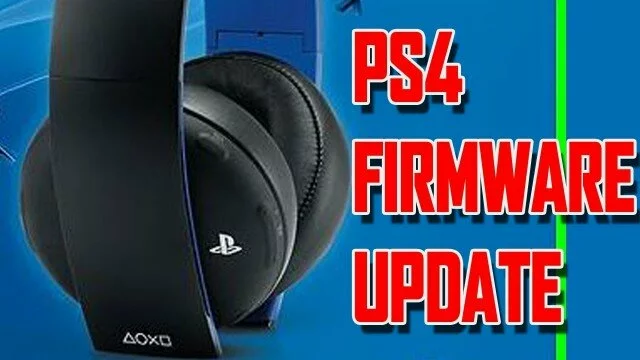 PS4 Firmware Update Coming? ★ Sony PS4 / PS3 Gold Wireless Headset Leaked