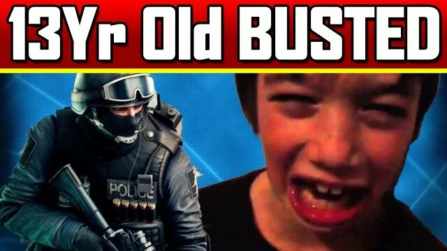 13Yr Old BUSTED IRL Battlefield Hardline