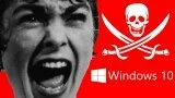 Windows 10 Pirate Fear-Mongering