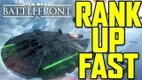 Star Wars Battlefront: BEST FIGHTER SQUADRON GUIDE ( How to Rank Up Fast)