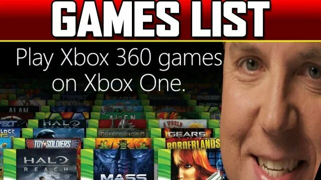 Xbox One Backwards Compatibility Games List